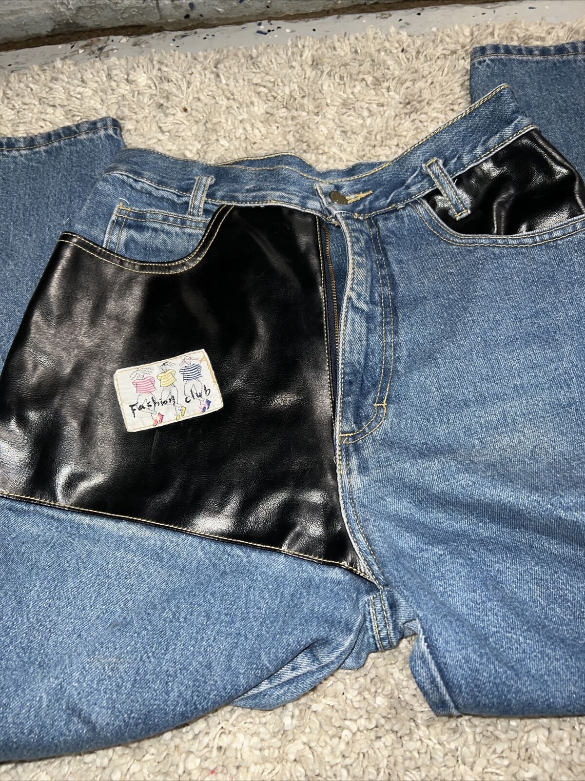 vintage ENCORE Woman Patch Jeans /Denim Made In U… - image 10