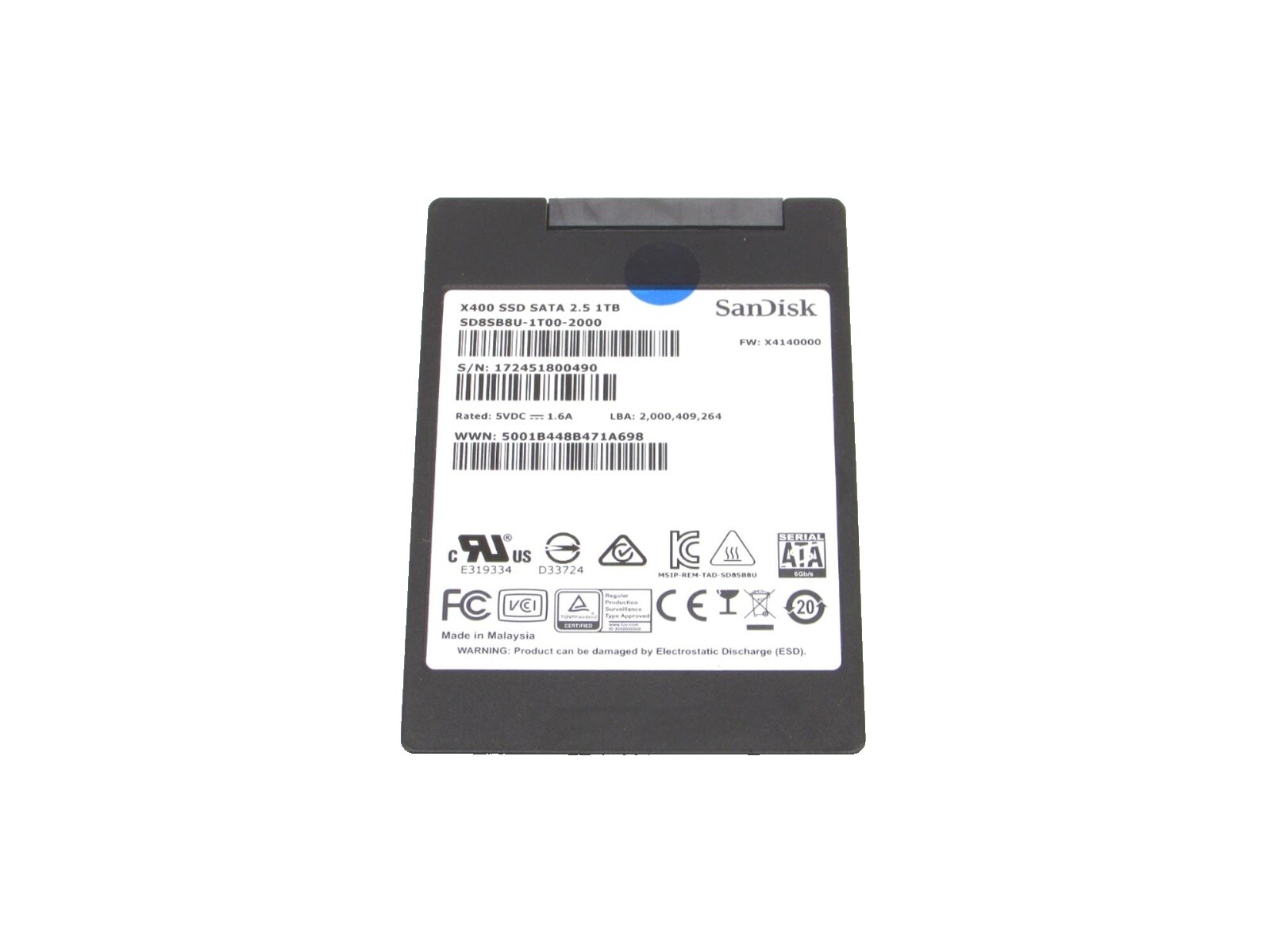 SanDisk SATA II 128 GB Solid State Drives for sale | eBay