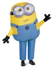 Disguise Bob Inflatable Minion Costume for Kids, Official Minions Halloween Cost