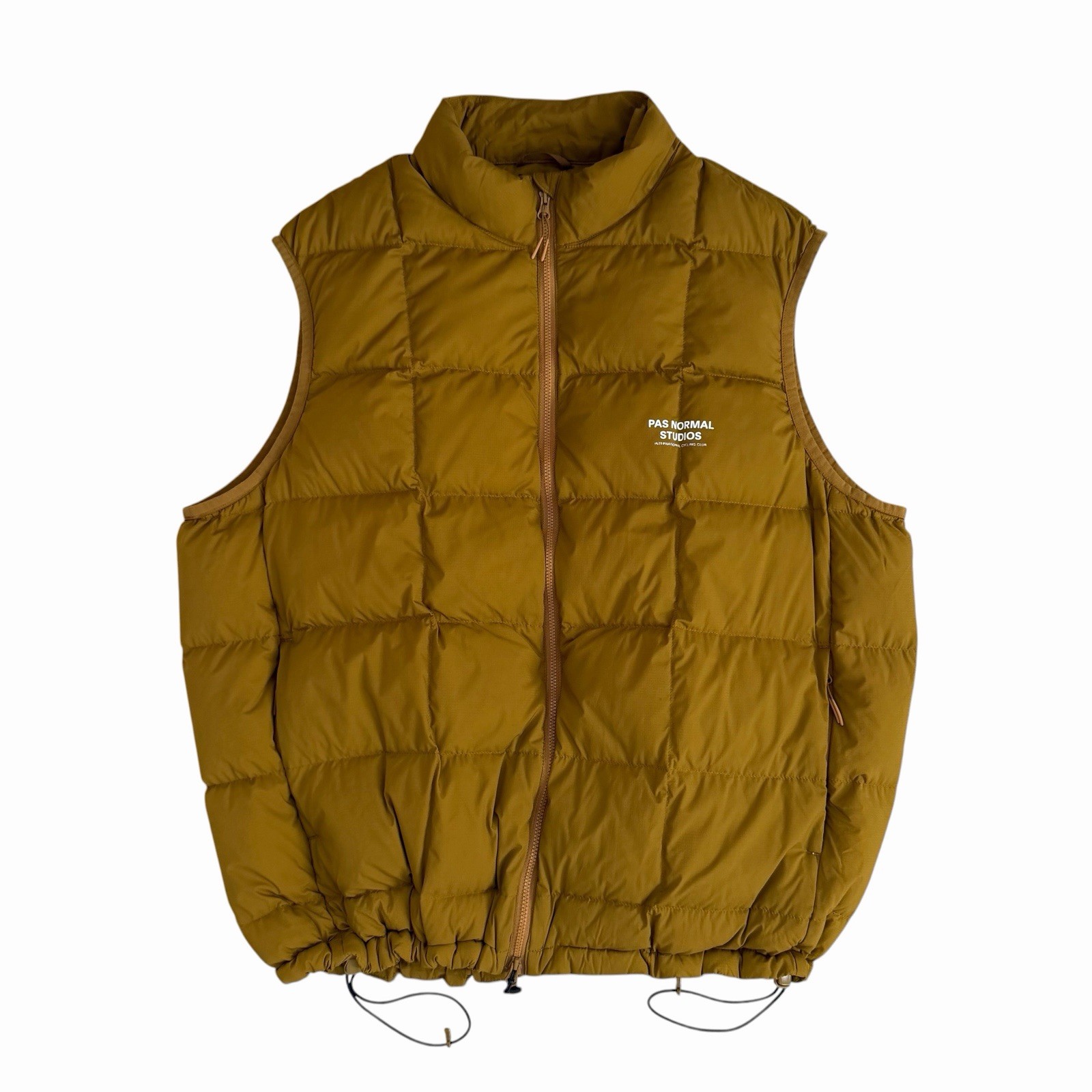 Pas Normal Studios Yellow Down Puffer Vest XL for Men - Off Race