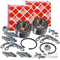 Febi Bilstein 2X Radlager Hinten FÜR Mercedes Benz S124 W124 E-KLASSE