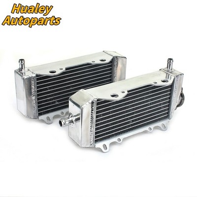 LEFT&RIGHT Aluminum Radiator For Kawasaki KX250F KX250 KX 250F 250 2004 2005