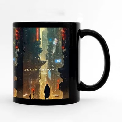 Blade Runner 2049 Mug, Cyberpunk Style Sci-Fi Movie Coffee Cup 11oz 15oz Gift