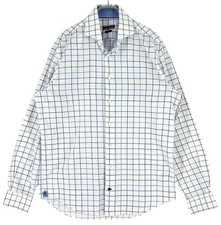 Tommy Hilfiger Men Fitted Casual Formal Shirt Size L - 42 16 1/2