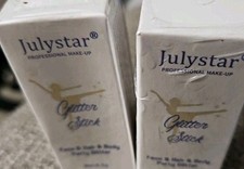 2 Julystar Body Glitter Sticks For Face Hair Body Christmas Gold