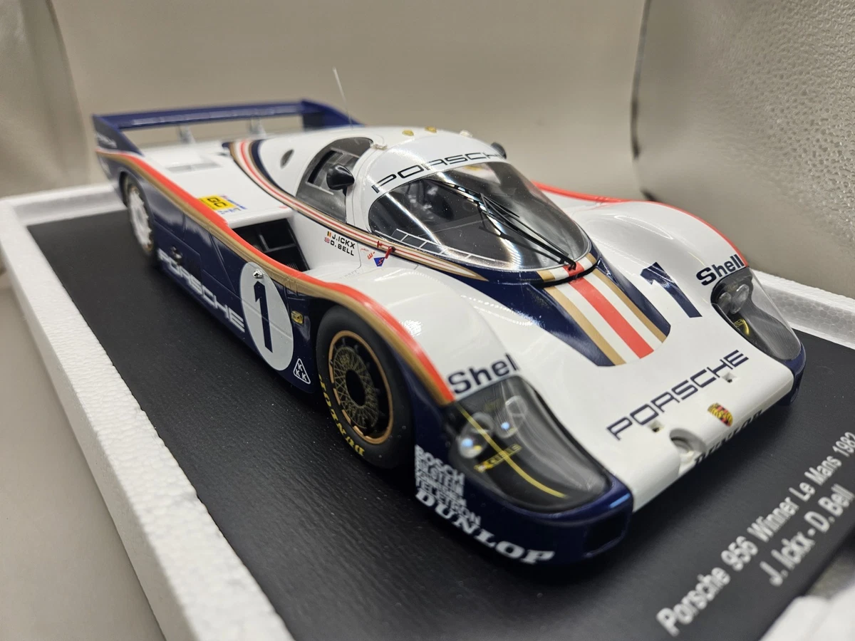 Spark S9850 1/43 Porsche 956 No.12 4th Le Mans 24H 1983 C. Schickentan – Racing Models