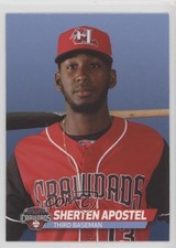 2019 Choice Hickory Crawdads Sherten Apostel 0f21