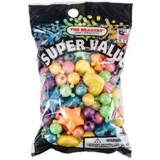 The Beadery Pop Beads 12mm & 25mm 113g-Pearl Multicolor