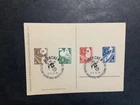 Germany 1953 FDC 1st day Card Transport & Communication Exhibition