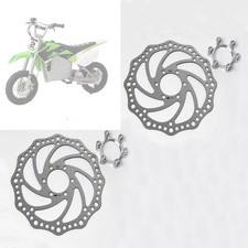 2 PCS 160mm Brake Disc Rotor  Adapter  6 bolt fit Razor MX500 650 SX500 RFS