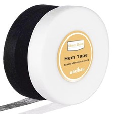 No-Sew Hemming Tape 3/4 Inch x 140 Yards Iron-On Permanent Adhesive for Dresses