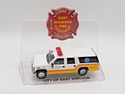 1:64  Code 3 - Limited / GMC East Windsor Fire Departement  -  Rescue Squad