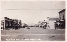RPPC Three Forks MT Street View Cars Gallatin CO near Bozeman Montana Photo