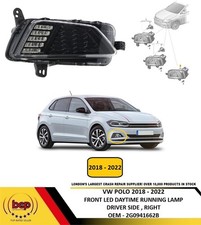 VW POLO 2018 - 2022 FRONT FOG LIGHT WITH LED DRL DRIVER SIDE RIGHT 2G0941662B