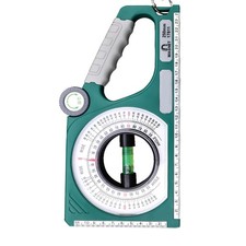 Angle Finder Labor Saving ABS Inclinometer Portable Double Line Bubble For
