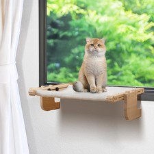 Laveivert 2-in-1 Cat Sill Window Perch, Cat Window Seat for Small  Large Cat...