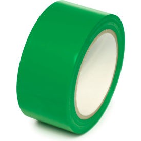 Floor Marking Aisle Tape Green 2''''W x 108'L Roll PST211 Top Tape And  Label Inc.