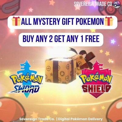 Pokémon Sword & Shield Past Event Pokémon | Official Mystery Gift Trades