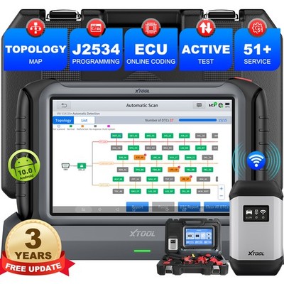 XTOOL IP919 MAX OBD2-Scanner J2534 ECU-Programmierung Schlüsselprogrammierung
