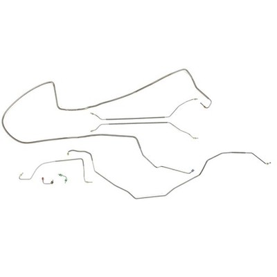 The Stop Shop C6467RDG Brake Line Kit, 64-67 Chevelle, 4 Disc
