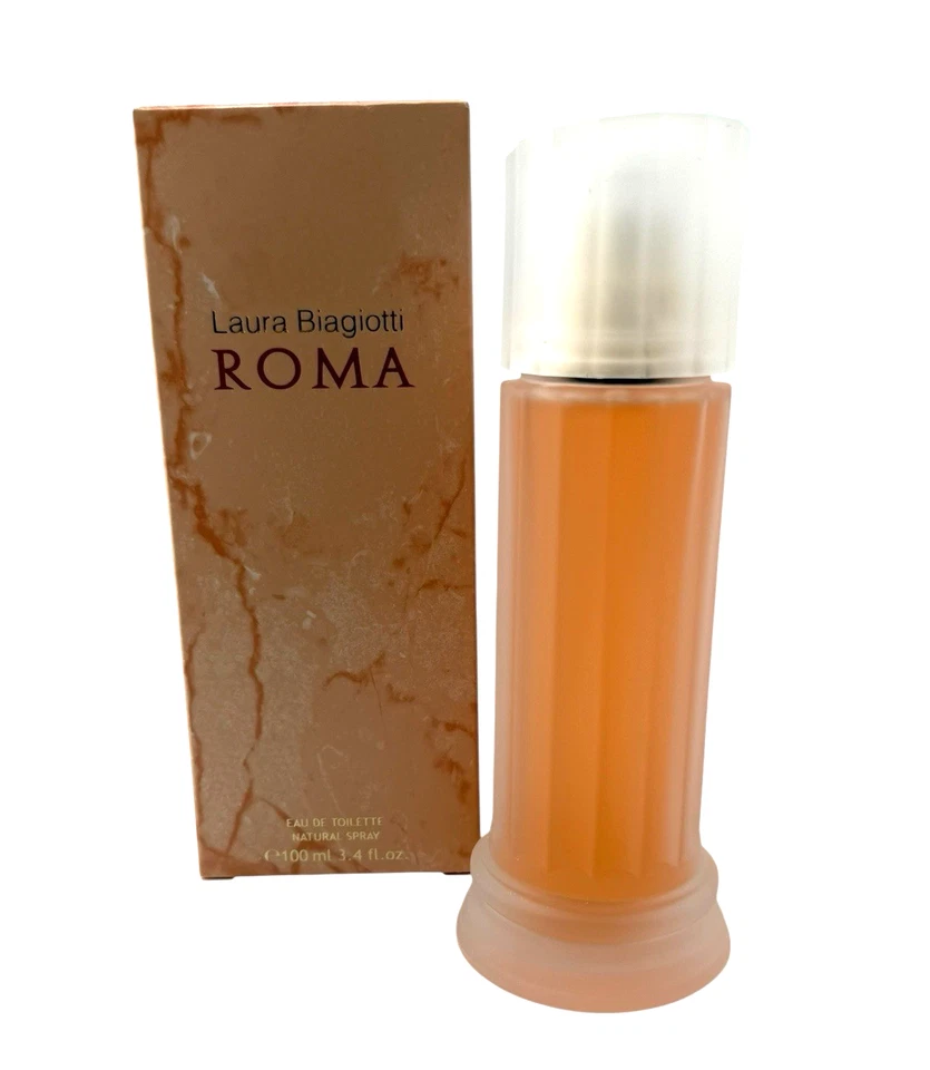 ROMA por Laura Biagiotti 100 ml/3,4 OZ Eau de Toilette Spray Nuevo en Caja Foto 2 de 4