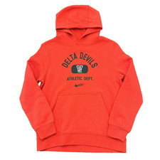 NWT Nike Mississippi Valley State Delta Devils Fleece Hoodie Size Boys Medium 