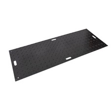 Ground Protection Mats - Black, 3ft (W) x 8ft (L), Heavy Equipments Mats