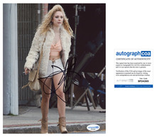 Juno Temple *SEXY LEGS* Signed BLACK MASS 8x10 Photo EXACT Proof ACOA Roofman