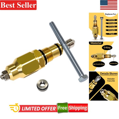 #ad Brass Stainless Steel Unloader Valve Kit for RMV RMW Pressure Washer Pumps $26.59