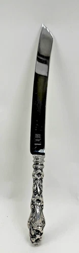 New ListingGorham Lily Sterling Silver Wedding Cake Bread Knife Blade Sheffield England
