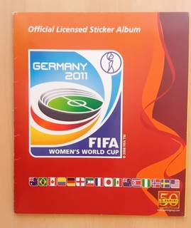 Panini Album WM 2011 Women's World Cup Germany 2011 (Unvollständig)