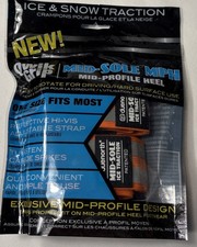 Due North Qwik Grip Ice Crampons One Size Mid-Sole Mid-Profile Heel FREE SHIP