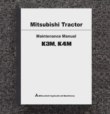 K3m K4m Di Diesel Engine Service Maintenance Manual Fits Mitsubishi Tractor 3074