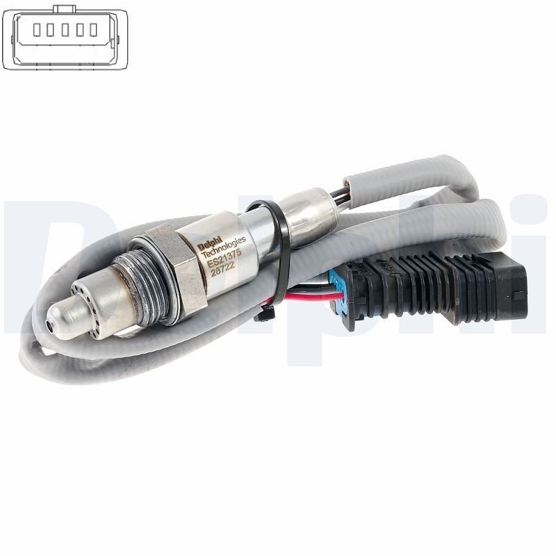 Für DELPHI ES21375-12B1 lambda sensor 216i Active Tourer,216i Gran Tourer,218i - Bild 5