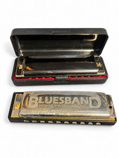 Hohner Bluesband C  Yingxiang 10-Hole Harmonicas Lot of 2