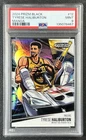 TYRESE HALIBURTON PSA 9 2024-25 PANINI PRIZM BLACK #12 MANGA SSP PACERS