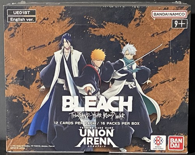 #ad #ad Union Arena UE01BT Bleach Thousand Year Blood War Booster Box English $74.99
