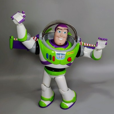 Vtg 1995 Thinkway Toy Story Talking 12'' Buzz Lightyear Figure Tested BONNIE 