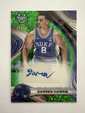 2024-25 Bowman U Best #B24-DH Darren Harris Best of 2024 Autograph; Green #/99