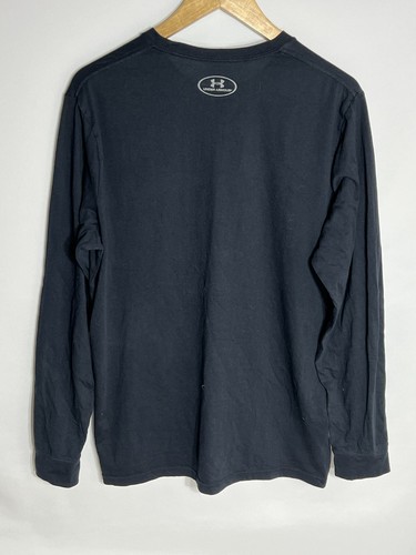 Under Armour Sweatshirt Sportstyle logo Loose Fit | Men's | Black/White | Large - Picture 2 of 8