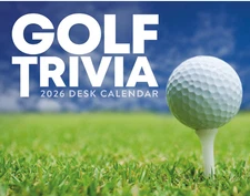2026 Golf Trivia Box Calendar by Carousel Carousel Calendars (2025, Calendar)