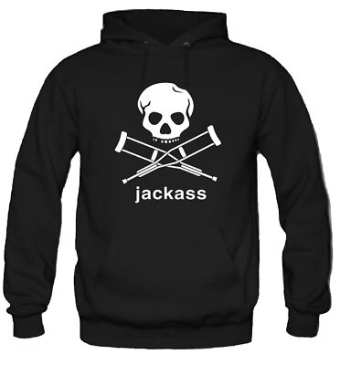Jackass Kapuzenpullover | Skull | Johnny Knoxville | US Kult | Jack ass