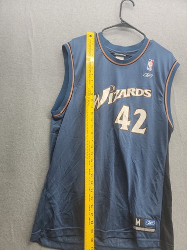 Washington Wizards Jerry Stackhouse Reebok Jersey Size M Blue - Picture 22 of 23