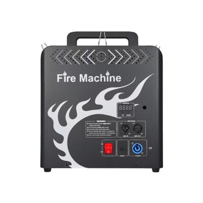 300w three head dmx stage fire machine club flame effect machine remote ...