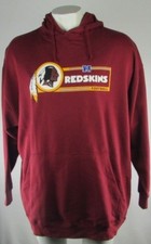 Washington Redskins NFL Men's Big Tall Maroon Pullover Hoodie