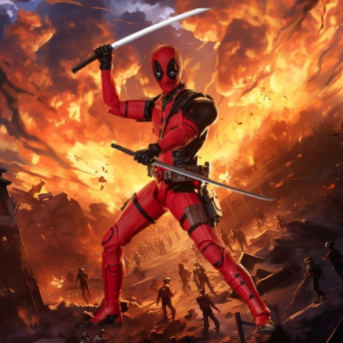 ZD Toy 2024 Marvel Deadpool Collection Christmas Gift Birthday - Picture 6 of 6