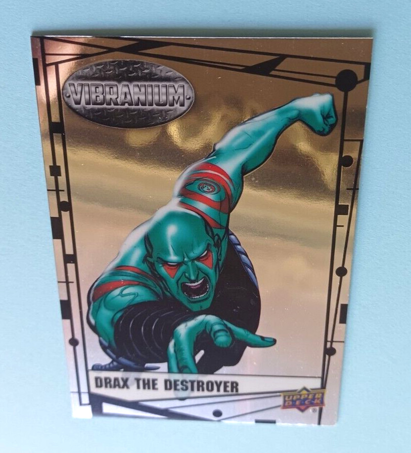 2015 UPPER DECK MARVEL VIBRANIUM DRAX THE DESTROYER #61 BASE CARD