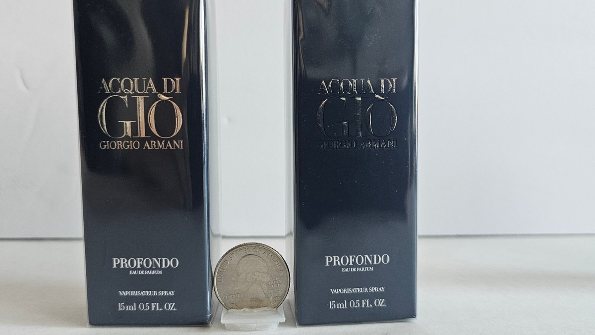 Giorgio Armani Acqua di Gio Profondo セット Acqua di Gio Profondo by Giorgio Armani EDP Set for Men 2.5