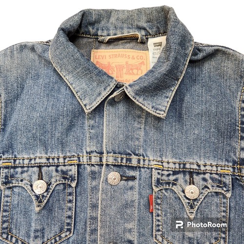 Levi's Strauss Iconic Denim Jacket M Type 1 Blue Jean Trucker Western Vintage