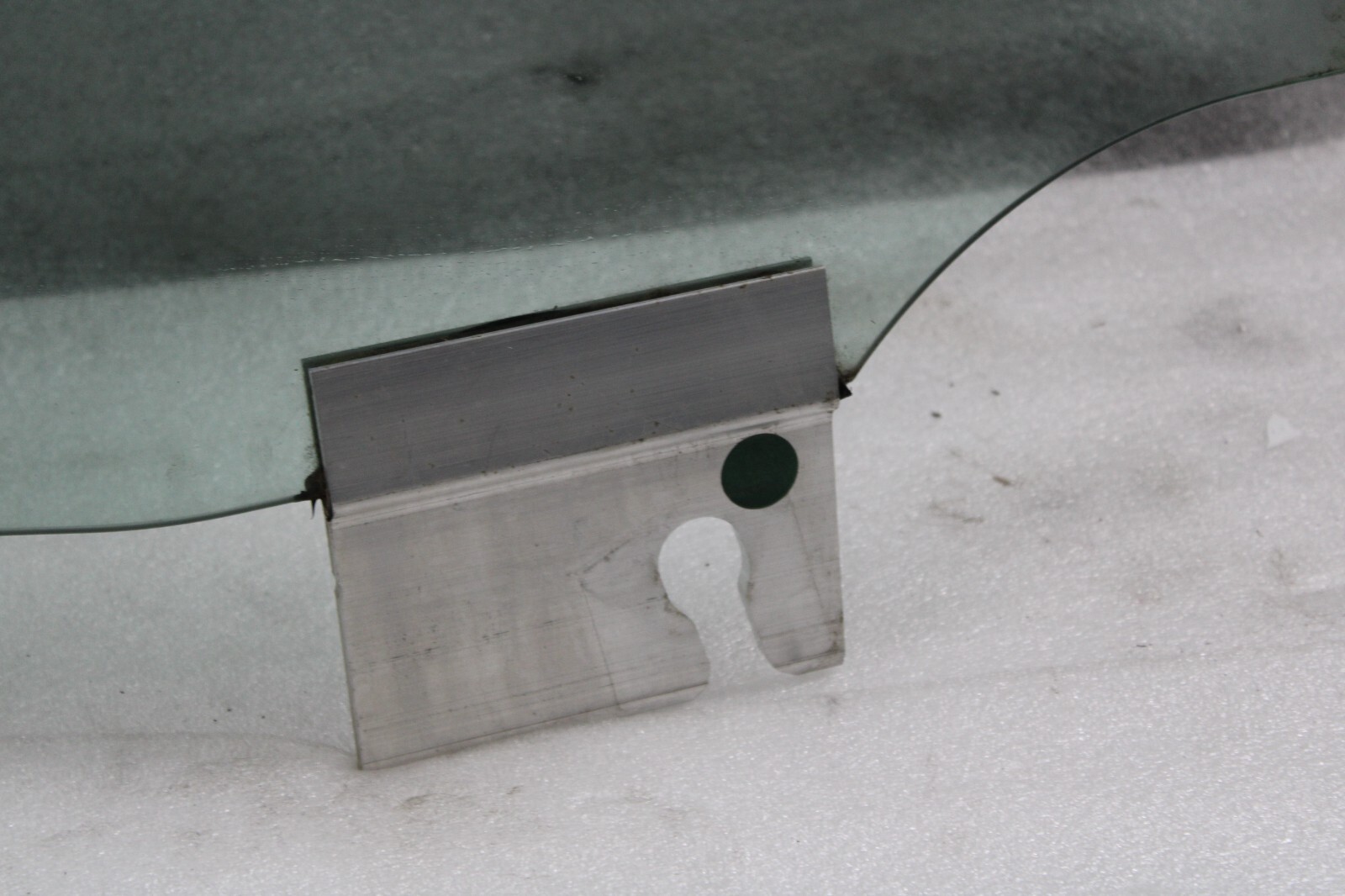 2015 Maserati Ghibli, RH, Right, Rear Door Glass, Used, P/N 670038121